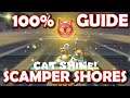 Scamper Shores 100% ALL CAT SHINES GUIDE - BOWSER'S FURY WALKTHROUGH/ GUIDE!