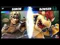 Super Smash Bros Ultimate Amiibo Fights  – Request #19315 Simon vs Bowser
