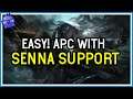 This is why Senna Support is PERFECT with an APC! - League of Legends