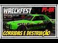 Wreckfest Gameplay, Corridas e Destruição Total em Português PT-BR - Xbox One S