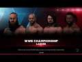 WWE 2k20 Ladder Match Kofi Kingston vs. AJ Styles vs. Baun Strowman vs. Ricochet