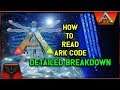 ARK SURVIVAL EVOLVED: HOW TO READ ARK CODE - DETAILED BREAKDOWN