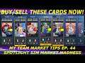 BUY/SELL THESE CARDS NOW IN NBA 2K21 MY TEAM! SO MUCH MT TO MAKE ON SPOTLIGHT SIMS!