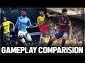 FIFA 20 vs PES 2020 | Gameplay Comparision | HD