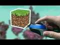 Minecraft but with the Worlds Smallest Mouse