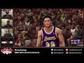 NBA 2K20: Custom Season, vs. All-Time Lakers?