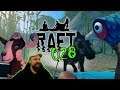 Raft 🐔 028: Unterwegs mit dem Netzwerfer 🐐 german gameplay