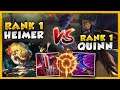 Rank 1 Quinn VS Rank 1 Heimer | WIT'S END RUSH IS BROKEN
