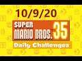 Super Mario Bros. 35 Can I Complete The Daily Challenges In 30 Minutes or Less 10/9/20