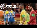 BRAZIL - SPAIN // FIFA 21 Gameplay PC