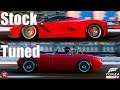 Forza Horizon 4: Stock vs Tuned! Ferrari LaFerrari vs Austin Healey Sprite