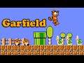 Garfield plays Super Mario Bros!