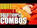 Gogeta (SSJ4) Solo 100% (TOD) Combos | Dragon Ball FighterZ