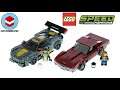 LEGO Speed Champions 76903 Chevrolet Corvette C8 R Race Car & 1968 Chevrolet Corvette Speed Build