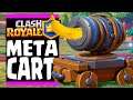 NEW Cannon Cart Deck is BANANAS in Clash Royale!