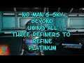 No Man's Sky BEYOND Using All Three Refiners to Get Platinum