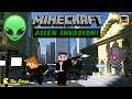 SÓ FALTAVA UMA INVASÃO ALIENÍGENA MESMO! - Minecraft Alien Invasion: #01