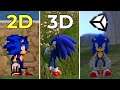 Sonic Unleashed (2008) 2D vs 3D vs Unity (Which One is Better?)