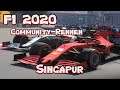Stream-Aufzeichnung vom 2.5.2021, F1 2020-Communityrennen & Talk, Strecke: Singapur