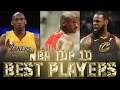 Top 10 Players in NBA History