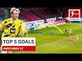 Top 5 Goals • Brandt, Kramaric, Forsberg & Co. | Matchday 17 - 2020/21