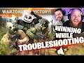 WINNING W/ MARSHMELLO WHILE TROUBLESHOOTING!? FT. MARSHMELLO & COURAGEJD