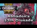 Abbadon's Black Crusades - Imperium Cutscene - Battlefleet Gothic 2