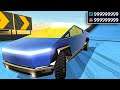 Car Stunt Races: Mega Ramps - TESLA CYBERTRUCK - Unlimited Money Mod APK - Android Gameplay #29