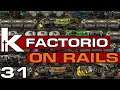 Factorio On Rails | 31 | Blue Science | Factorio Train Base Let's Play