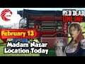 February 13 RDR2 Online Madam Nazar location Today - Red Dead Online Madam Nazar Location Today