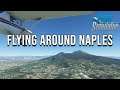 Flying around Naples, Italy (MS Flight Simulator 2020)