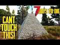Horde Base that Zombies Won't Attack & Can't Reach You | 7 Days to Die