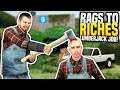 MAKING MONEY AS A LUMBERJACK - Gmod DarkRP | Rags to Riches #2 (Lumberjack Roleplay)