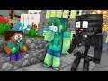 Monster School : EPIC FAMILY CHALLENGE - Minecraft Animation