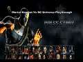 Mortal Kombat Vs DC Universe Deathstroke Playthrough with no Cheats on the Xbox 360 :D