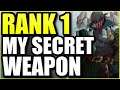 MY SECRET WEAPON TO CLIMBING ... (PYKE IS THE BEST ADC IN THE GAME?!)