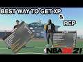 NBA2k21 HOW TO REP UP FAST + FASTEST REP METHOD * 13k XP PER GAME *