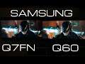 Samsung Q7FN vs Q60R Side by Side Comparison