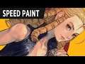 speed paint - 神月かりん street fighter