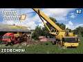 Transporting old excavator to scrap | Scrap business on Zdziechów | Farming Simulator 19 | Episode 2