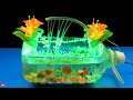 DIY AQUARIUM FISH TOWER OF PLASTIC BOTTLE ART - Aquascape (Model 2)