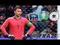 France Vs Germany UEFA Euro Group Stage FIFA 21 || PC Gameplay Full HD 60 FPS