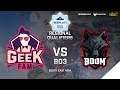 Geek Fam vs Boom Esports Game 1  (BO3) | WePlay! Bukovel Minor 2020 SEA Qualifier (Part 2)