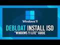 How to install a CUSTOM Windows 11 LITE (Debloat ISO) | 2024 Guide