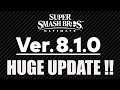 HUGE Update 8.1.0 Is Now Available For Smash Ultimate