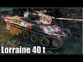 Lorraine 40 t МАСТЕР лучший бой на прем танке World of Tanks