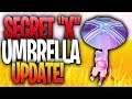 Secret X Umbrella Updated!  (Season X Victory Royale Umbrella Updated!)