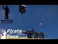 Space Engineers - visiting the pirate base