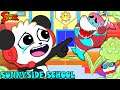 STINKIEST FIRST DAY BACK TO SCHOOL! Combo Panda's Funniest First Day at Sunnyside School