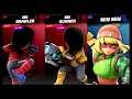 Super Smash Bros Ultimate Amiibo Fights – Request #20749 Squid Sisters vs Min Min
